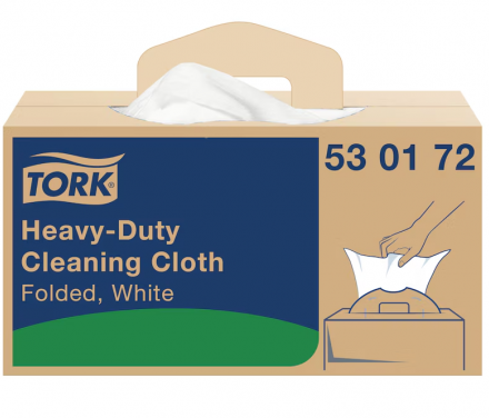 Chiffon de nettoyage ultra-résistant blanc W7 TORK