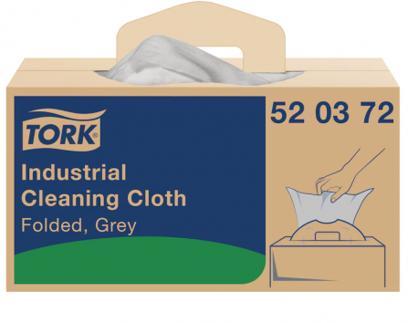 Chiffon de Nettoyage Industriel gris W7 TORK