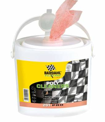 Lingettes Poly Cleaners BARDAHL - seau de 70 lingettes