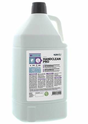 Savon microbilles HANDCLEAN PRO 4 litres avec pompe intégrée